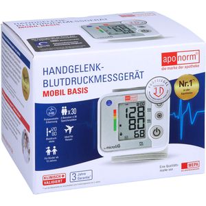 APONORM Blutdruck Messgerät Mobil Basis Handgelenk