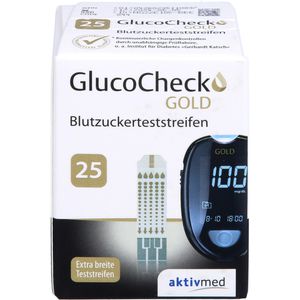 GLUCOCHECK GOLD Blutzuckerteststreifen