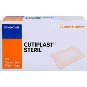 Cutiplast steril Wundverband 5x7,2 cm 100 St 100 St