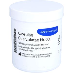 CAPSULAE Operculatae Kapseln Nr.00 0,95