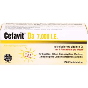 Cefavit D3 7.000 I.E. Filmtabletten 100 St 100 St