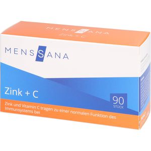 ZINK+C MensSana Lutschtabletten