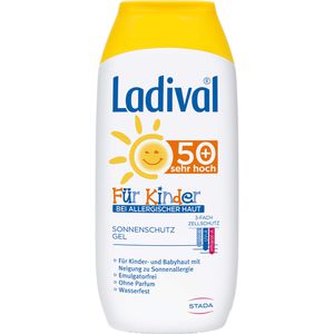 Ladival Kinder Sonnengel allergische Haut Lsf 50+ 200 ml