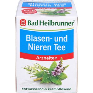 BAD HEILBRUNNER Blasen- und Nieren Tee Filterbeut.