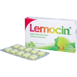 LEMOCIN gegen Halsschmerzen Lutschtabletten