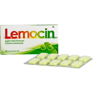 LEMOCIN gegen Halsschmerzen Lutschtabletten