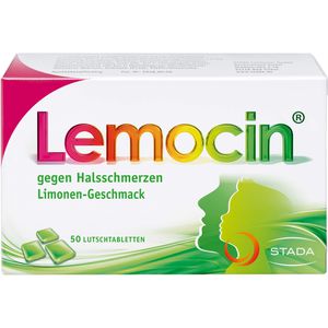 Lemocin gegen Halsschmerzen Lutschtabletten 50 St
