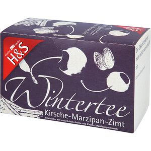 H&S Wintertee Kirsche-Marzipan-Zimt Filterbeutel