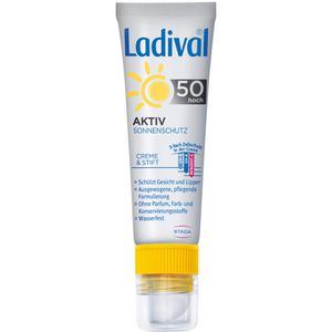 LADIVAL Aktiv Sonnenschutz Gesicht & Lippen LSF 50