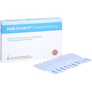 PARI ProtECT Inhalationslösung mit Ectoin Ampullen