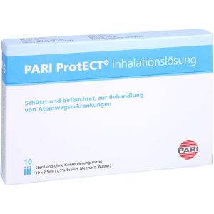 PARI ProtECT Inhalationslösung mit Ectoin Ampullen