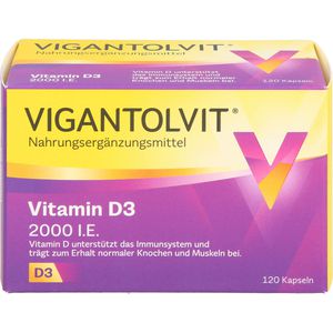 VIGANTOLVIT 2000 I.E. Vitamin D3 Weichkapseln