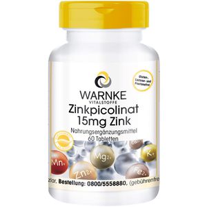 ZINKPICOLINAT 15 mg Zink Tabletten