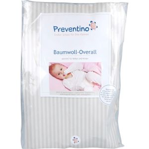 PREVENTINO Baumwoll-Overall 122/128 natur