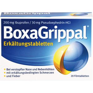 BOXAGRIPPAL Erkältungstabletten 200 mg/30 mg FTA - Markt-Apotheke Greiff