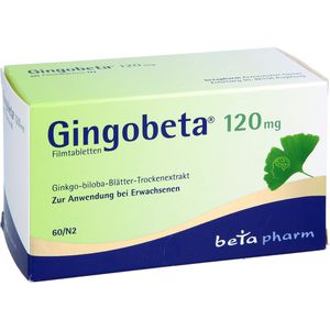 GINGOBETA 120 mg Filmtabletten