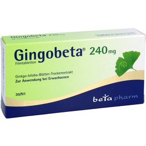 GINGOBETA 240 mg Filmtabletten