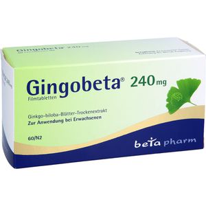 GINGOBETA 240 mg Filmtabletten