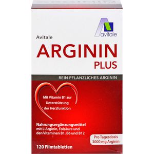 ARGININ PLUS Vitamin B1+B6+B12+Folsäure Filmtabl.
