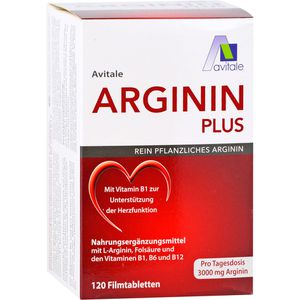 ARGININ plus Vitamin B1+B6+B12+Folsäure Filmtabl.