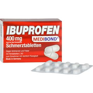 IBUPROFEN 400 mg Medibond Schmerztabletten