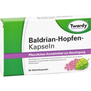 BALDRIAN HOPFEN Kapseln Twardy