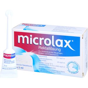 Microlax Rektallösung Klistiere 45 ml