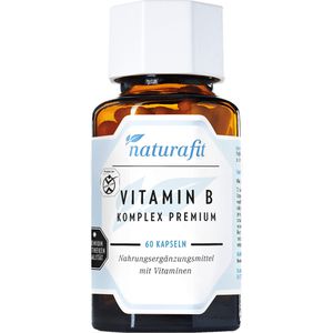 Naturafit Vitamin B Komplex Premium Kapseln 60 St