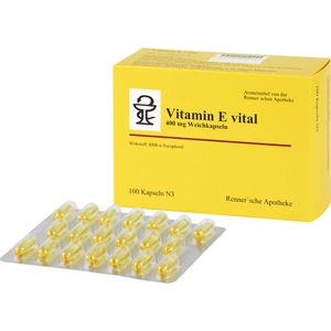 VITAMIN E vital 400 mg Rennersche Apotheke Weichk.