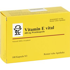 VITAMIN E vital 400 mg Rennersche Apotheke Weichk.