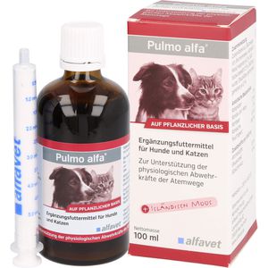 PULMO ALFA Ergänzungsfutterm.flüss.f.Hunde/Katzen