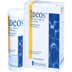 IDEOS 500 mg/400 I.E. Kautabletten