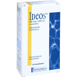 IDEOS 500 mg/400 I.E. Kautabletten