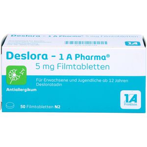 Deslora-1A Pharma 5 mg Filmtabletten 50 St 50 St