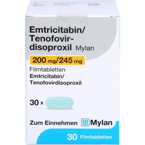 EMTRICITABIN/Tenofovirdisoproxil Mylan 200/245 mg