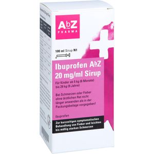 IBUPROFEN AbZ 20 mg/ml Sirup