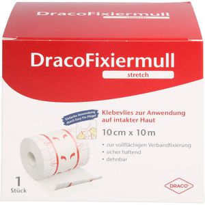Dracofixiermull stretch 10 cmx10 m 1 St
