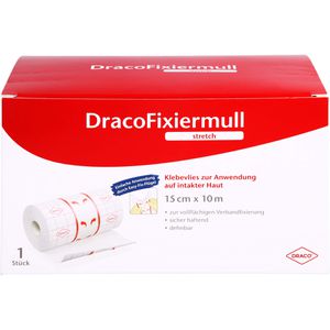 Dracofixiermull stretch 15 cmx10 m 1 St