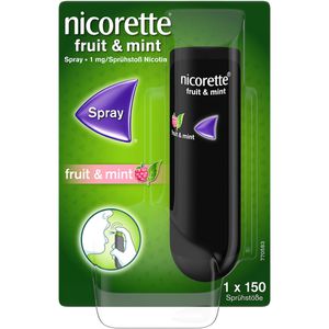 NICORETTE Fruit & Mint Spray 1 mg/Sprühstoß