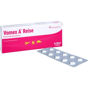 VOMEX A Reise 50 mg Sublingualtabletten