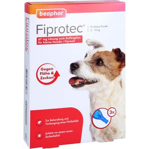 FIPROTEC 67 mg Lösung z.Auftr.f.kleine Hunde
