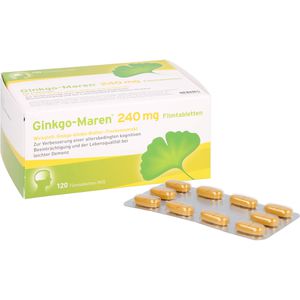 GINKGO-MAREN 240 mg Filmtabletten