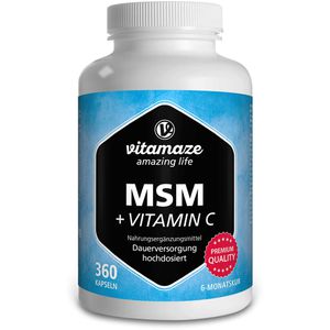 MSM HOCHDOSIERT+Vitamin C Kapseln