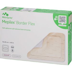MEPILEX Border Flex Schaumverb.haft.15x20 cm