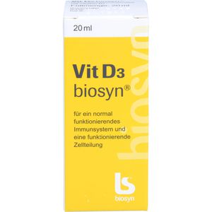 Vit D3 biosyn Tropfen zum Einnehmen 20 ml 20 ml