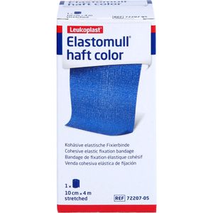 ELASTOMULL haft color 10 cmx4 m Fixierb.blau