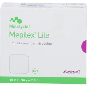 MEPILEX Lite Schaumverband 10x10 cm steril