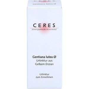 Ceres Gentiana lutea Urtinktur 20 ml 20 ml