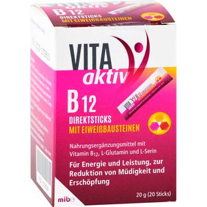 VITA AKTIV B12 Direktsticks mit Eiweißbausteinen