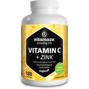 VITAMIN C+Zink Tabletten